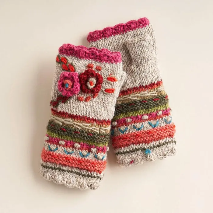 Women Posie Handwarmers Ocean Sundance Catalog Scarves and Gloves Women Posie Handwarmers Ocean Sundance Catalog Scarves and Gloves