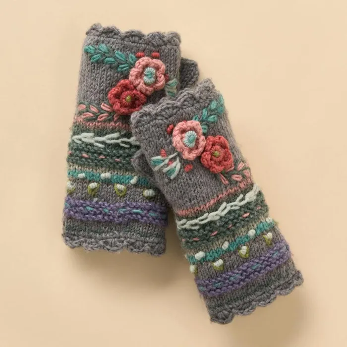 Women Posie Handwarmers Ocean Sundance Catalog Scarves and Gloves Women Posie Handwarmers Ocean Sundance Catalog Scarves and Gloves