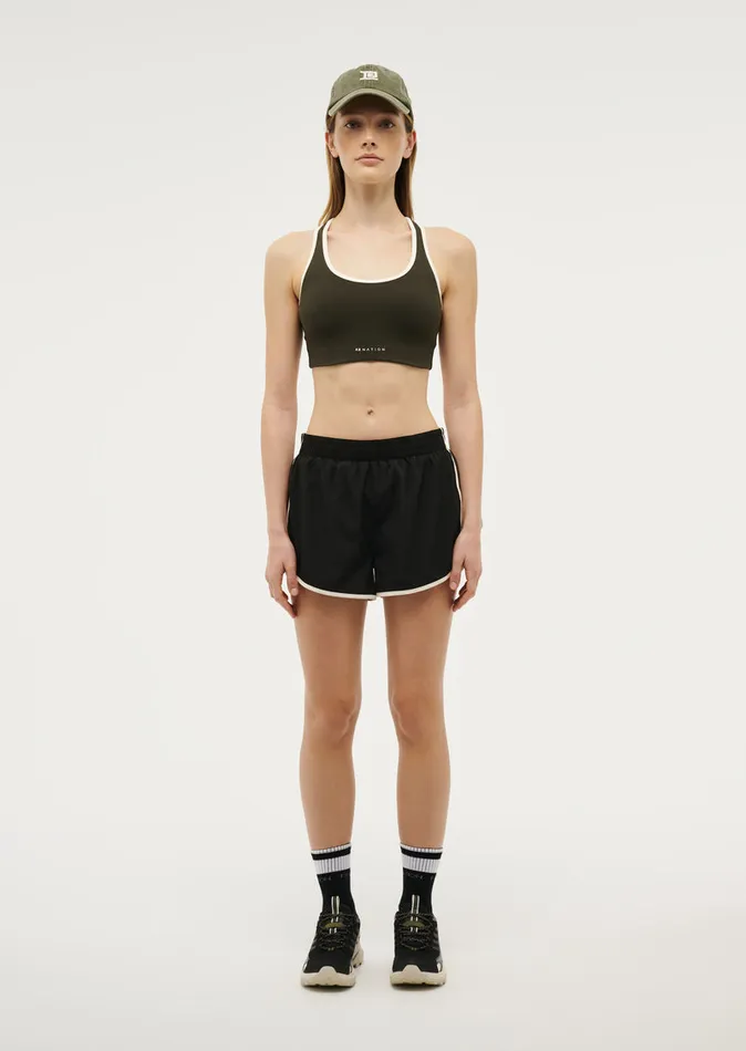 Women PRESET SHORT IN BLACK FOREST NIGHT ActivewearShorts PE Nation
