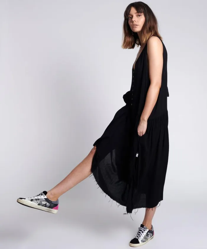Women REBELLE NOIR DRESS One Teaspoon Midi and Maxi Dresses Women REBELLE NOIR DRESS One Teaspoon Midi and Maxi Dresses