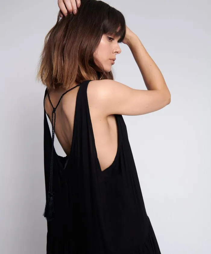 Women REBELLE NOIR DRESS One Teaspoon Midi and Maxi Dresses Women REBELLE NOIR DRESS One Teaspoon Midi and Maxi Dresses