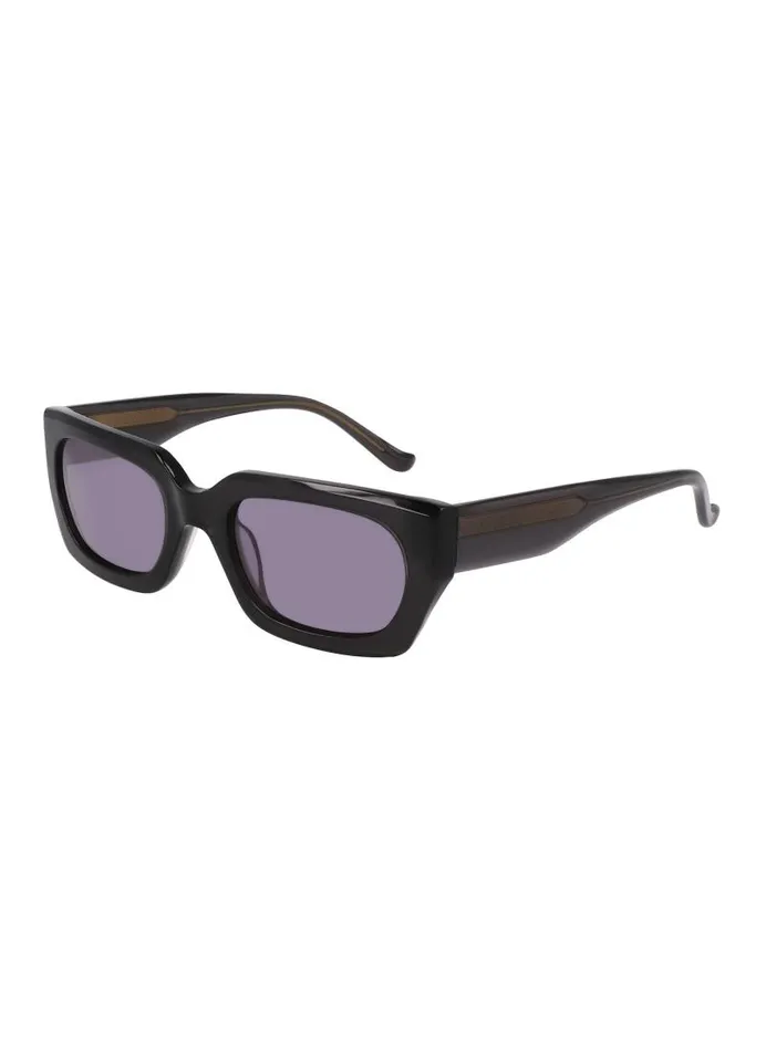 Women RECTANGLE 53MM MODERN ICONS Black Donna Karan New York Eyewear