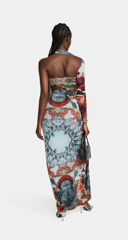 Women Red Grey Rigomane Dress Daily Paper Dresses Women Red Grey Rigomane Dress Daily Paper Dresses