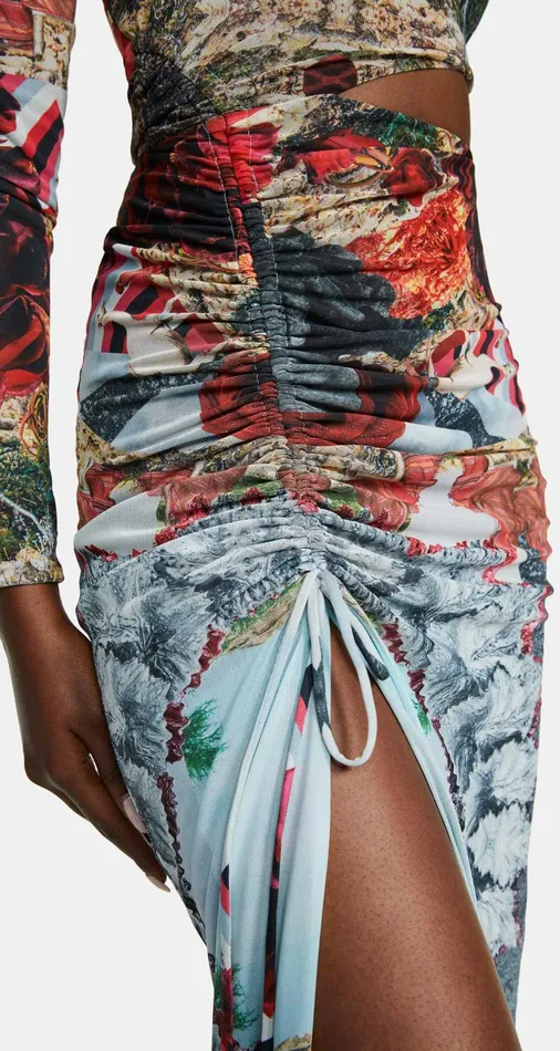 Women Red Grey Rigomane Dress Daily Paper Dresses Women Red Grey Rigomane Dress Daily Paper Dresses