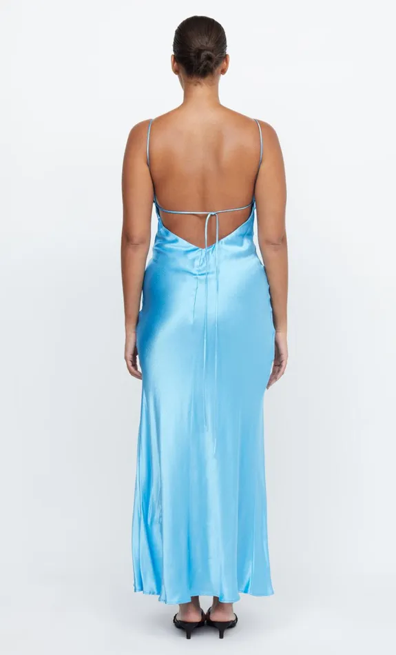 Women REN SPLIT MAXI DRESS 8211 TOPAZ BLUE Bec Bridge Prom Dresses