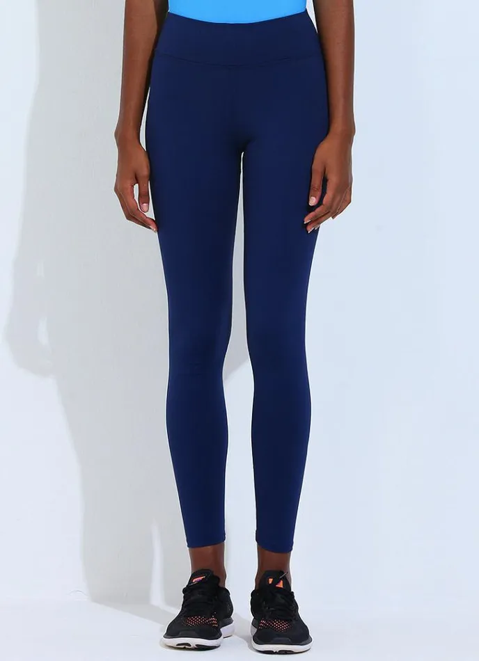 Women Running Leggings Navy Dona Jo Leggings and Capris