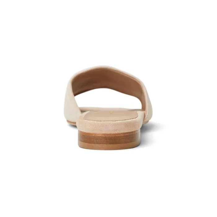 Women Sandals and Slides Bruno Magli FABIA Single Banded Slide SAND SUEDE