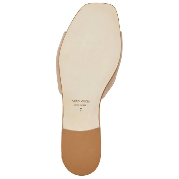 Women Sandals and Slides Bruno Magli FABIA Single Banded Slide SAND SUEDE