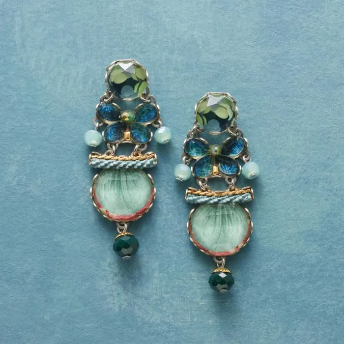 Women Sea Garden Earrings Sundance Catalog Earrings