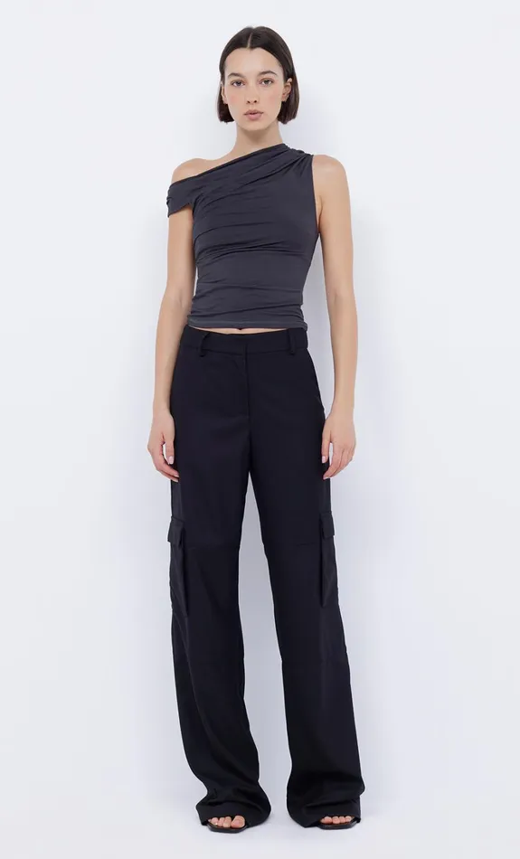 Women SERENE TOP 8211 CHARCOAL Bec Bridge Sleeveless