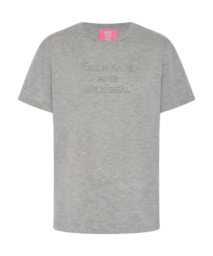 Women SHE IS RARE BURNOUT CREW TEE One Teaspoon Graphic Tees
