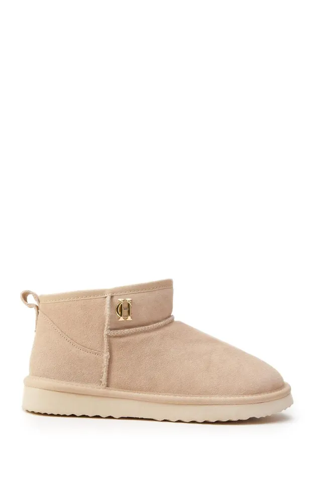 Women Shearling Holland Cooper Ultra Mini Shearling Boot Oyster