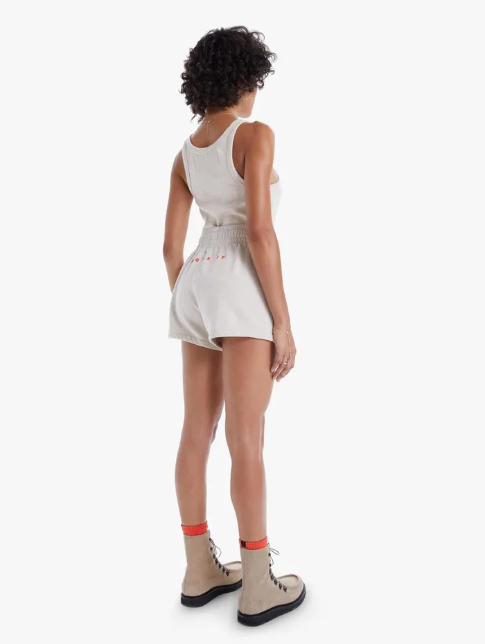 Women Shorts Mother Denim The Knock Out Short Short Lightpastel Brown