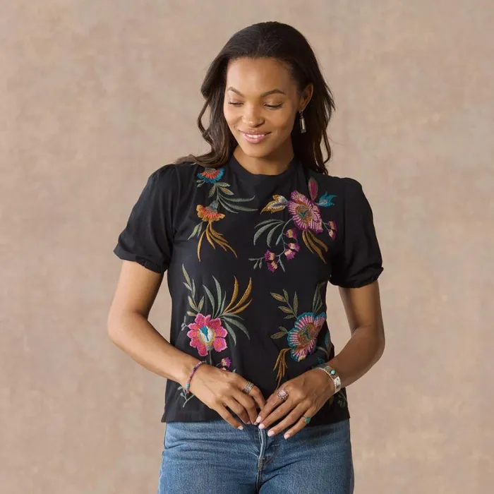 Women Sidonia Tee Petite Black Sundance Catalog Petite Styles Women Sidonia Tee Petite Black Sundance Catalog Petite Styles