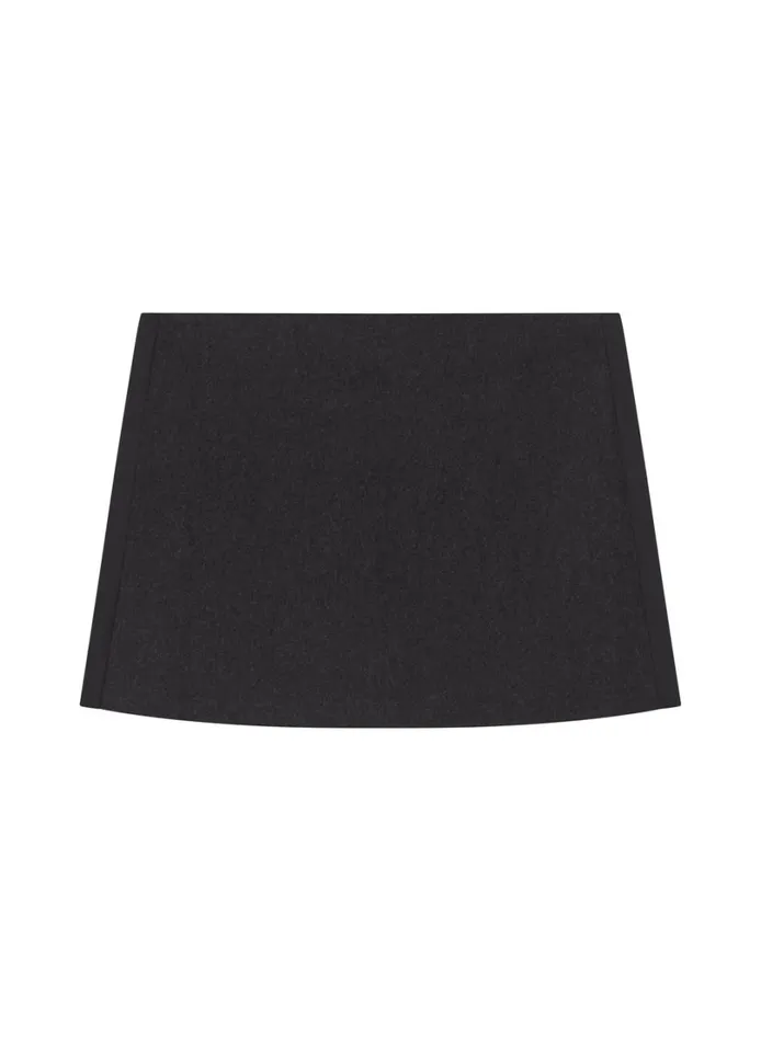 Women Skirts ALC Edie Mini Tux Skirt Charcoalblack