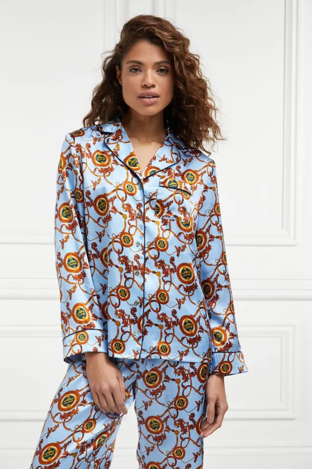 Women Sleepwear Holland Cooper Pyjama Set Sky Blue Women Sleepwear Holland Cooper Pyjama Set Sky Blue