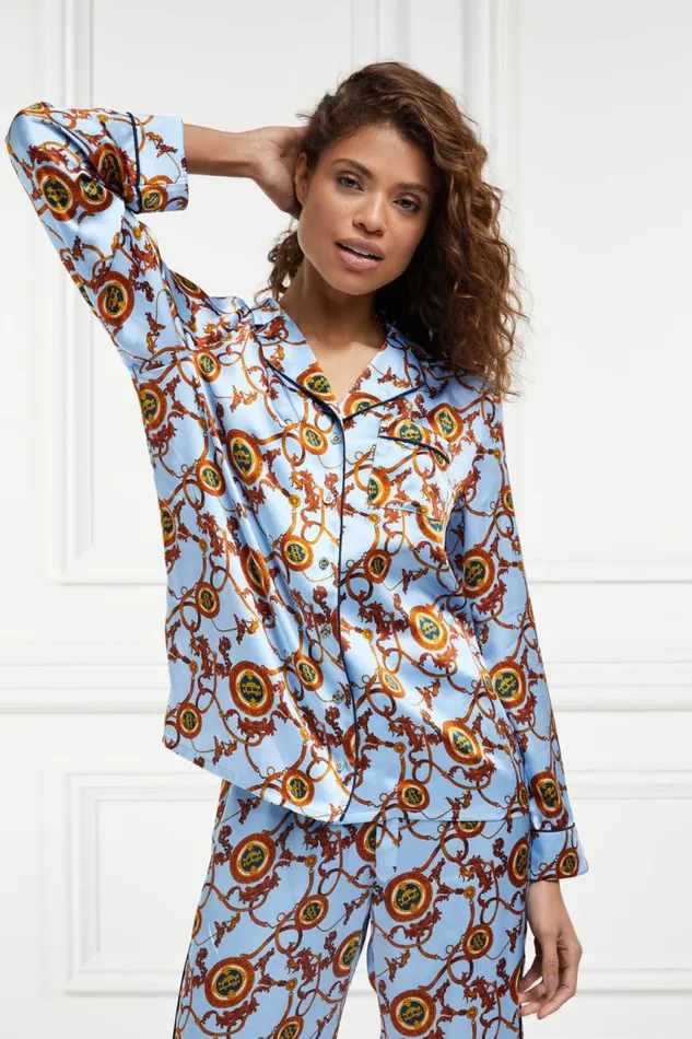 Women Sleepwear Holland Cooper Pyjama Set Sky Blue Women Sleepwear Holland Cooper Pyjama Set Sky Blue