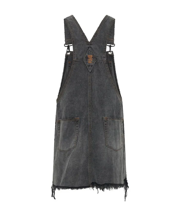 Women STANTON ST DENIM PINI DRESS One Teaspoon Midi and Maxi Dresses Women STANTON ST DENIM PINI DRESS One Teaspoon Midi and Maxi Dresses