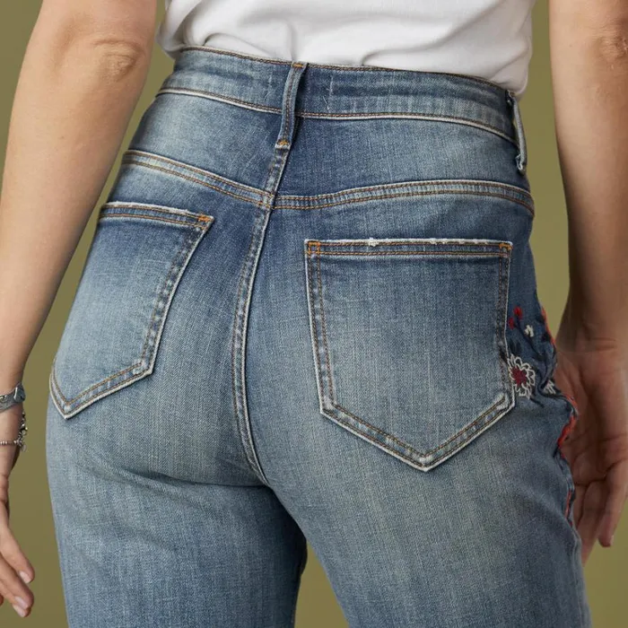 Women Stella Beauty Bouquet Jeans Coral Floral Sundance Catalog Denim Shop Women Stella Beauty Bouquet Jeans Coral Floral Sundance Catalog Denim Shop