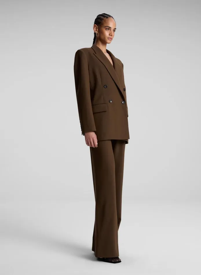 Women Suits ALC Calla Oversized Tailored Jacket Sycamore