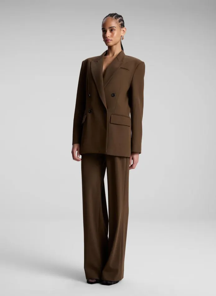 Women Suits ALC Calla Oversized Tailored Jacket Sycamore