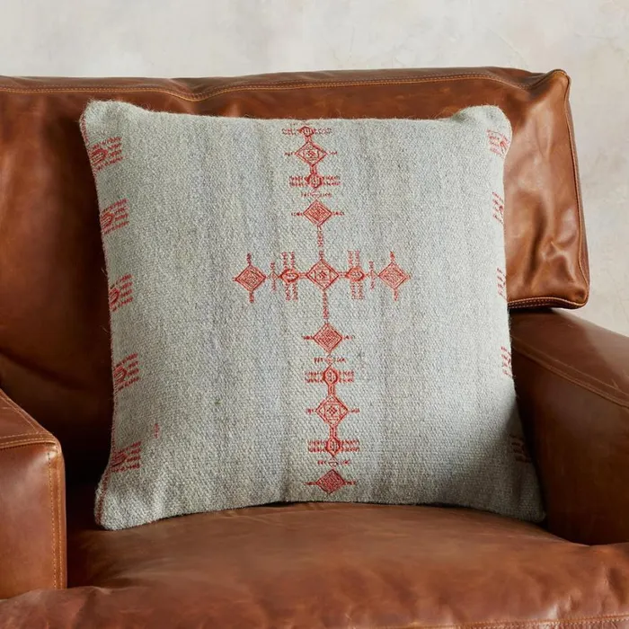 Women Sunset Ridge Gray Pillow Sundance Catalog Decor