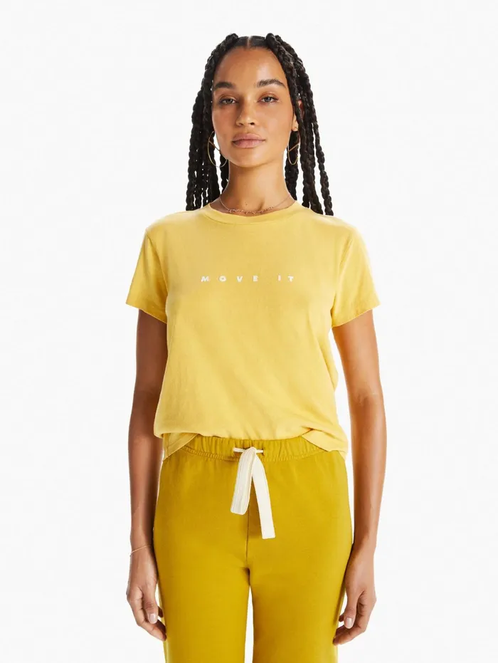 Women Tees Mother Denim The Rise and Shine Lightpastel Green