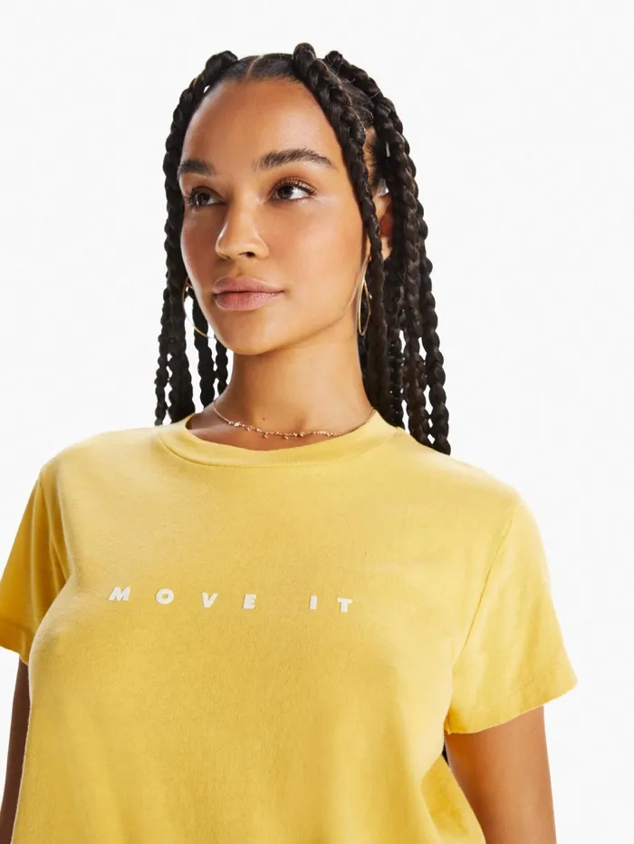 Women Tees Mother Denim The Rise and Shine Lightpastel Green