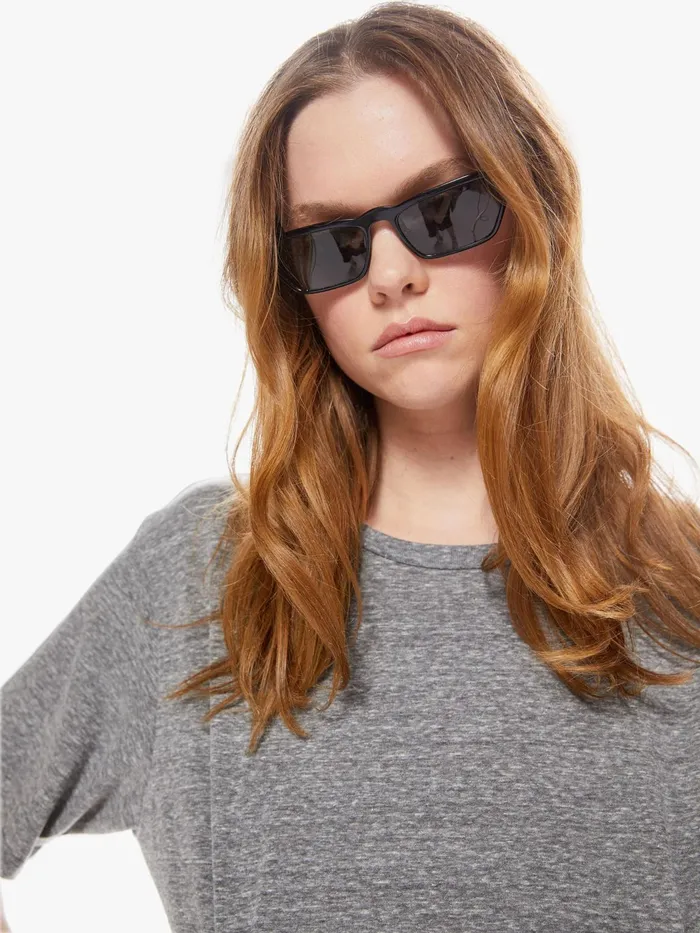 Women Tees Mother Denim The Rowdy Heather Grey