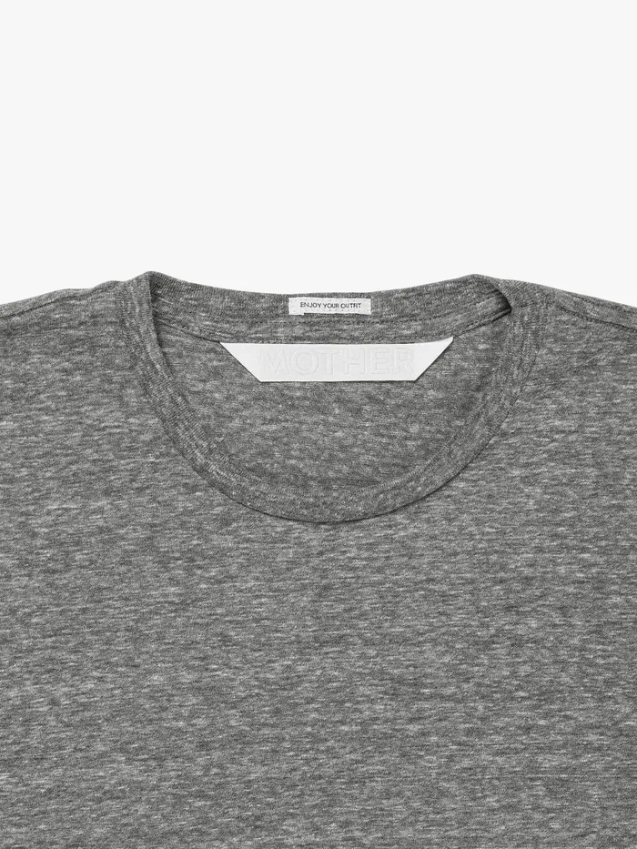 Women Tees Mother Denim The Rowdy Heather Grey