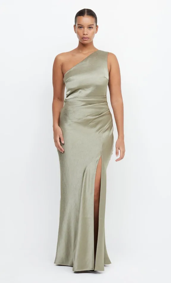 Women THE DREAMER ASYM DRESS 8211 SAGE Bec Bridge Maxi Dresses