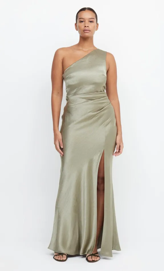 Women THE DREAMER ASYM DRESS 8211 SAGE Bec Bridge Maxi Dresses