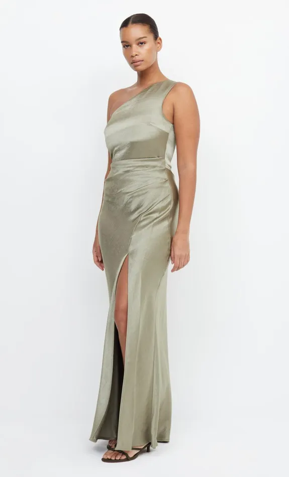 Women THE DREAMER ASYM DRESS 8211 SAGE Bec Bridge Maxi Dresses