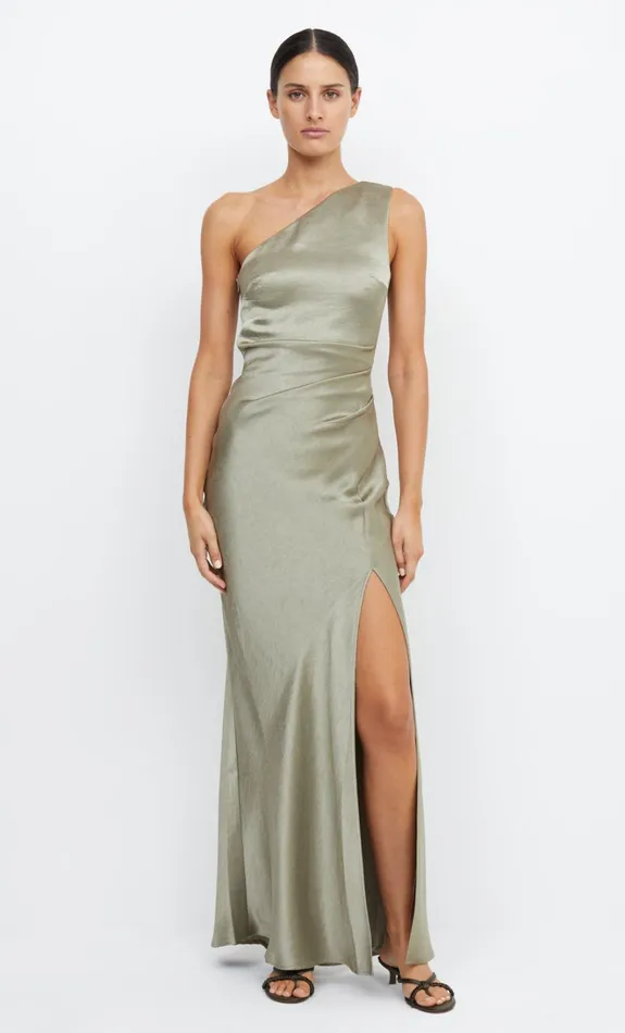 Women THE DREAMER ASYM DRESS 8211 SAGE Bec Bridge Maxi Dresses