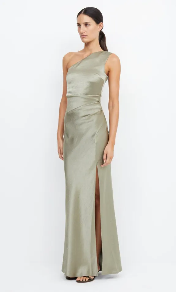 Women THE DREAMER ASYM DRESS 8211 SAGE Bec Bridge Maxi Dresses