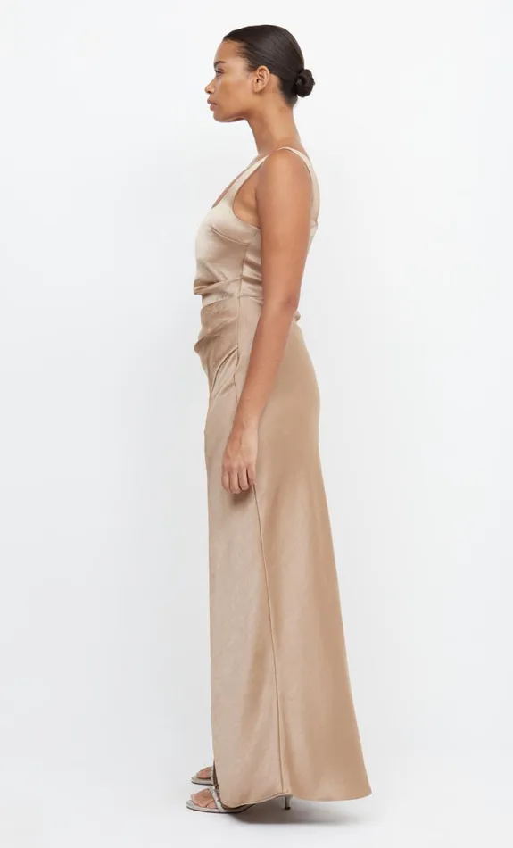 Women THE DREAMER SQUARE NECK DRESS 8211 GOLDEN Bec Bridge Bridesmaid Dresses