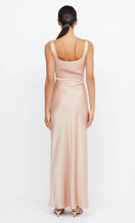 Women THE DREAMER SQUARE NECK DRESS 8211 ROSE GOLD Bec Bridge Maxi Dresses