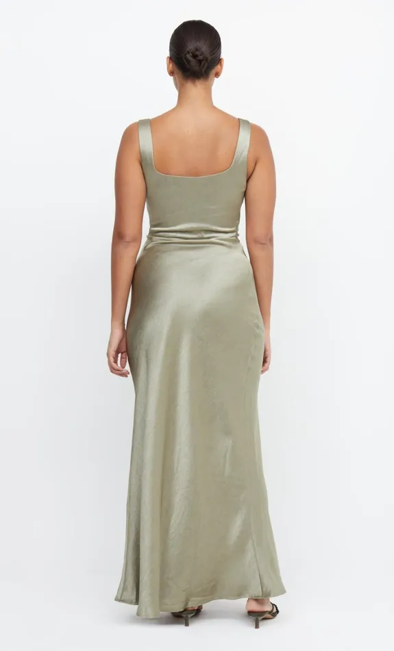 Women THE DREAMER SQUARE NECK DRESS 8211 SAGE Bec Bridge Bridesmaid Dresses