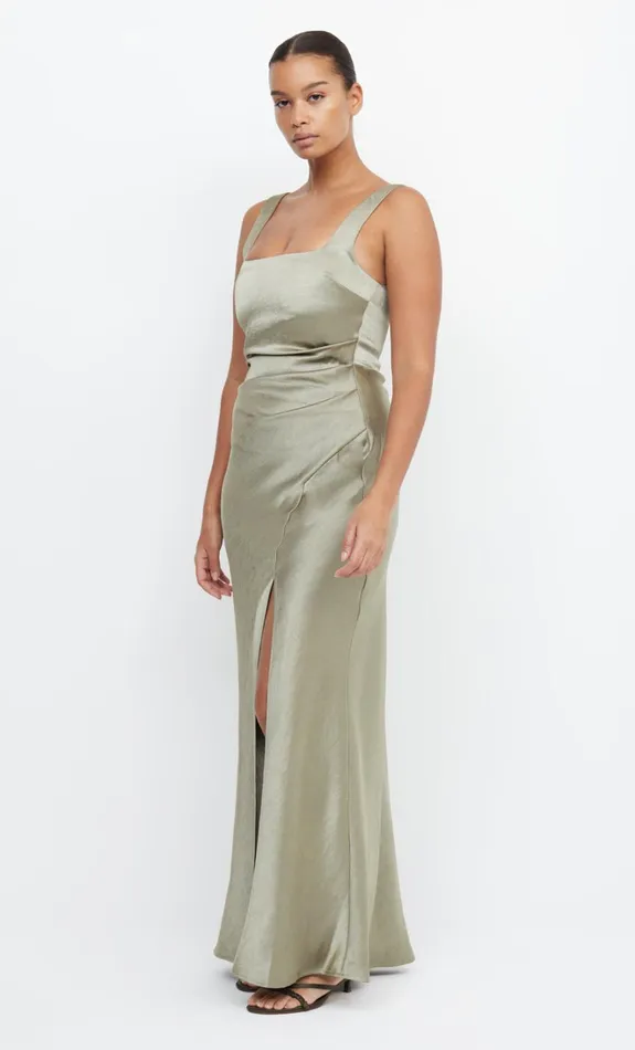 Women THE DREAMER SQUARE NECK DRESS 8211 SAGE Bec Bridge Bridesmaid Dresses