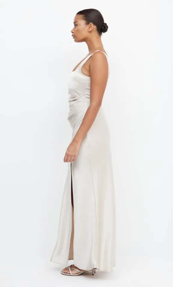 Women THE DREAMER SQUARE NECK DRESS 8211 SAND Bec Bridge Bridesmaid Dresses