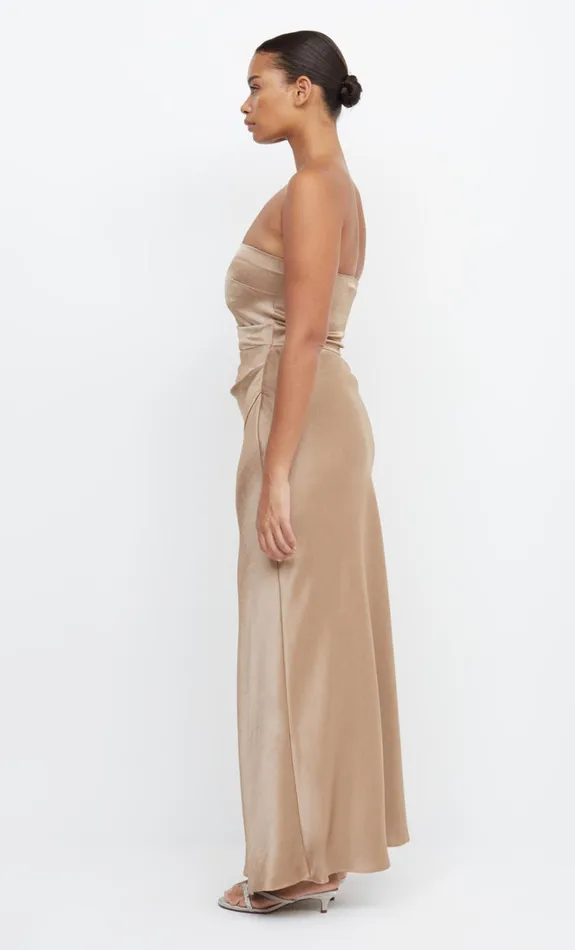 Women THE DREAMER STRAPLESS DRESS 8211 GOLDEN Bec Bridge Bridesmaid Dresses