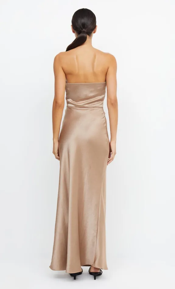 Women THE DREAMER STRAPLESS DRESS 8211 GOLDEN Bec Bridge Bridesmaid Dresses