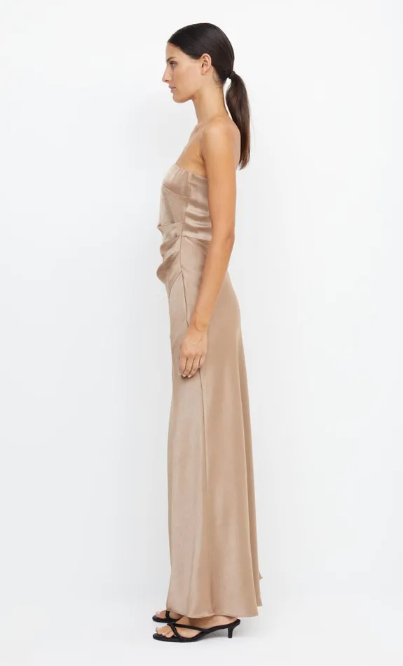 Women THE DREAMER STRAPLESS DRESS 8211 GOLDEN Bec Bridge Bridesmaid Dresses