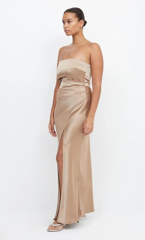 Women THE DREAMER STRAPLESS DRESS 8211 GOLDEN Bec Bridge Bridesmaid Dresses
