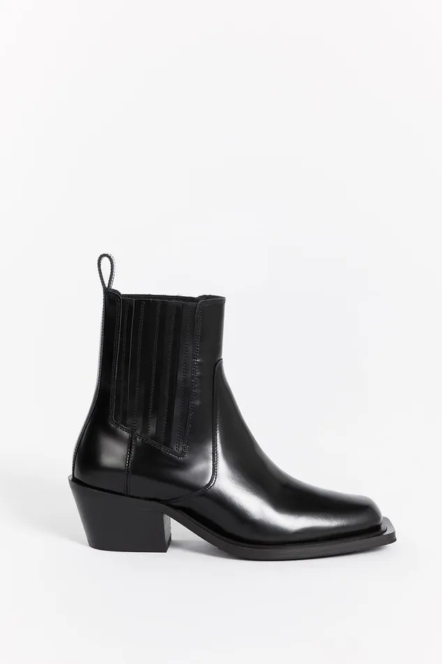 Women The Gift Shop DISSH ALOHAS DENVER BLACK LEATHER BOOT