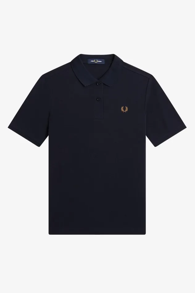 Women The ShirtG6000 Navyshaded Stone Fred Perry The Fred Perry Shirt