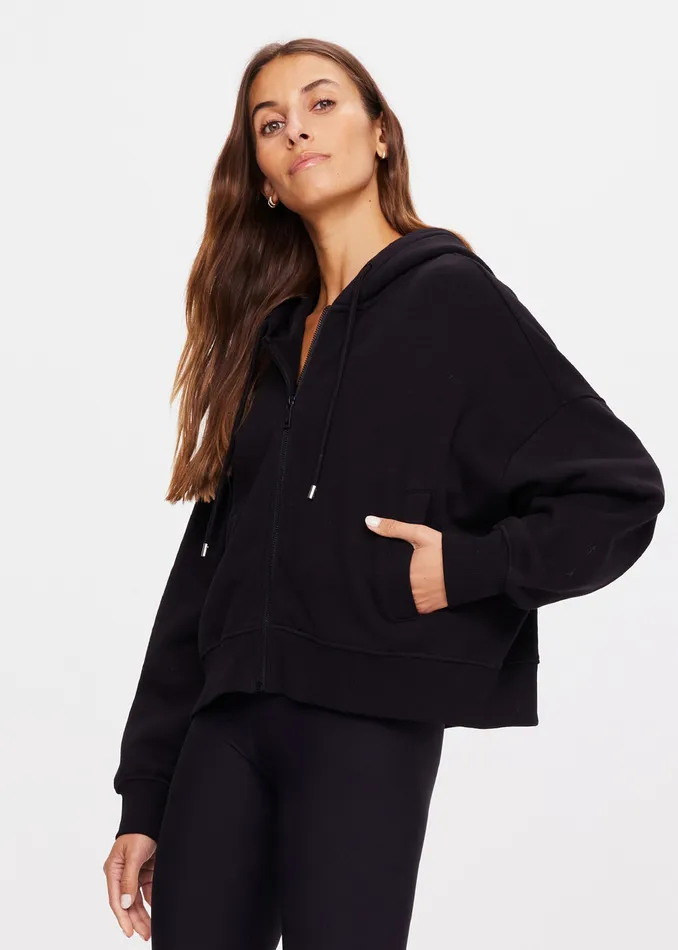 Women THE UPSIDE JUDE CROP HOODIE Jackets and Coats