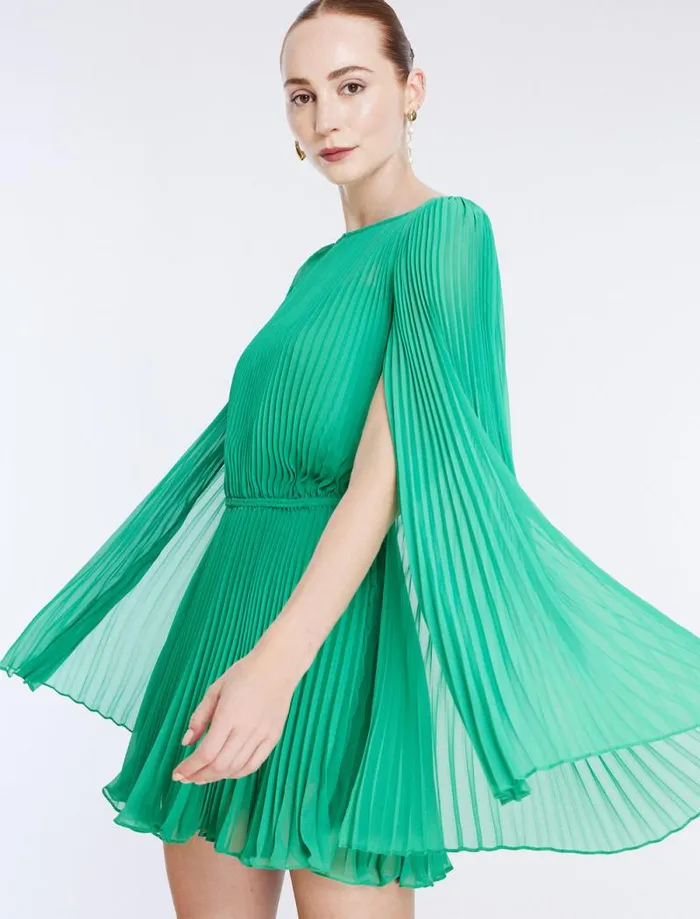 Women Tilly Mini Dress Vibrant Green BCBG Dresses Women Tilly Mini Dress Vibrant Green BCBG Dresses