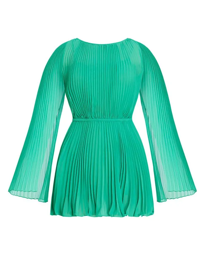 Women Tilly Mini Dress Vibrant Green BCBG Dresses Women Tilly Mini Dress Vibrant Green BCBG Dresses