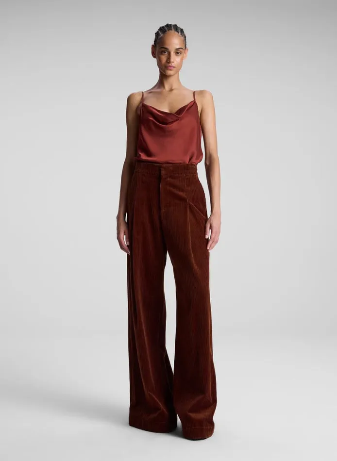 Women Tops ALC Amber Satin Camisole Top Bosco